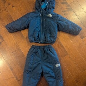 The North Face Navy Blue Kids' Snowsuit